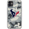NFL Houston Texans Camo iPhone 11 Clear Case
