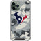 NFL Houston Texans Camo iPhone 11 Pro Max Clear Case