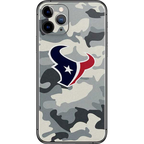 NFL Houston Texans Camo iPhone 11 Pro Skin