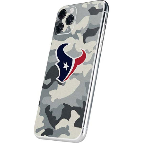 NFL Houston Texans Camo iPhone 11 Pro Skin