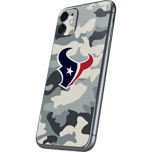 NFL Houston Texans Camo iPhone 11 Skin