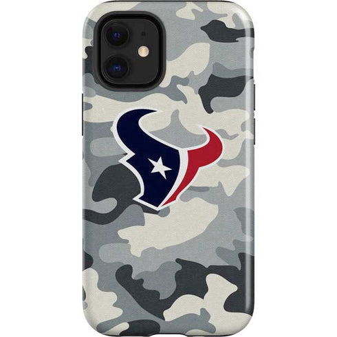 NFL Houston Texans Camo iPhone 12 Mini Impact Case