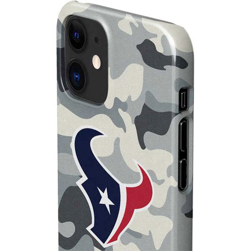 NFL Houston Texans Camo iPhone 12 Mini Lite Case
