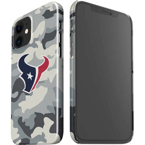 NFL Houston Texans Camo iPhone 12 Mini Lite Case
