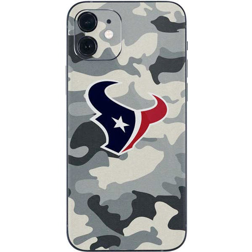 NFL Houston Texans Camo iPhone 12 Mini Skin