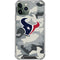 NFL Houston Texans Camo iPhone 12 Pro Clear Case