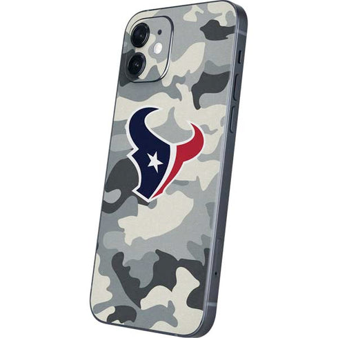 NFL Houston Texans Camo iPhone 12 Skin
