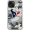 NFL Houston Texans Camo iPhone 13 Clear Case