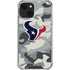 NFL Houston Texans Camo iPhone 13 Mini Clear Case