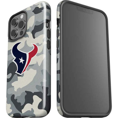 NFL Houston Texans Camo iPhone 13 Pro Max Impact Case
