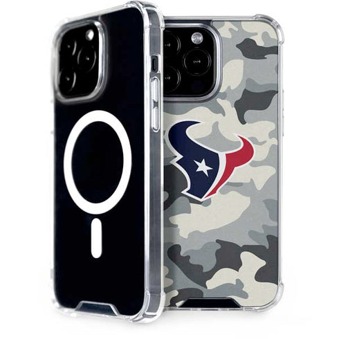NFL Houston Texans Camo iPhone 13 Pro Max MagSafe Case