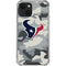 NFL Houston Texans Camo iPhone 14 Clear Case