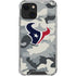 NFL Houston Texans Camo iPhone 14 Plus Clear Case