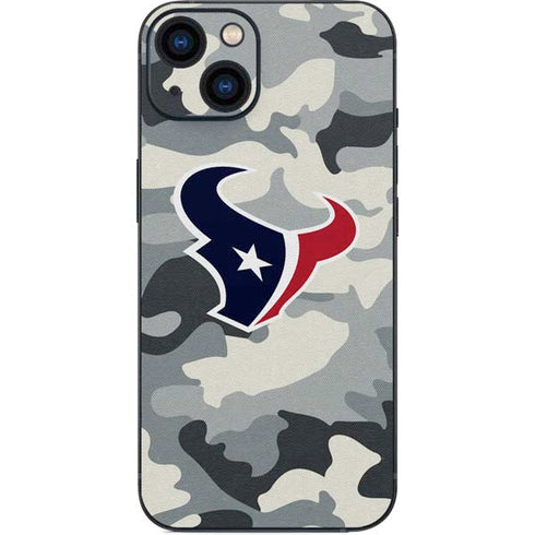 NFL Houston Texans Camo iPhone 14 Plus Skin