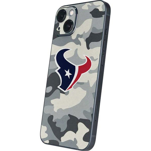 NFL Houston Texans Camo iPhone 14 Plus Skin