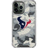 NFL Houston Texans Camo iPhone 14 Pro Max Clear Case