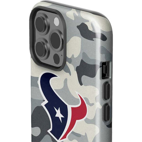 NFL Houston Texans Camo iPhone 15 Pro Max Impact Case