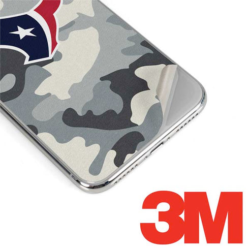 NFL Houston Texans Camo iPhone XS Max Skin