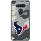 NFL Houston Texans Camo LG K51/Q51 Clear Case