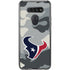 NFL Houston Texans Camo LG K51/Q51 Clear Case