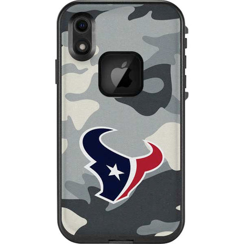 NFL Houston Texans Camo LifeProof Fre iPhone Skin