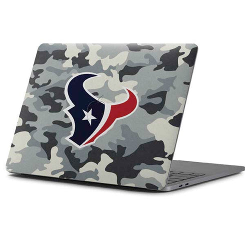 NFL Houston Texans Camo Apple MacBook Pro 13-inch Skin