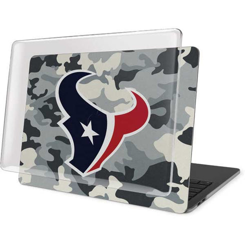 NFL Houston Texans Camo MacBook Pro 16in (2019-20) Case plus Skin