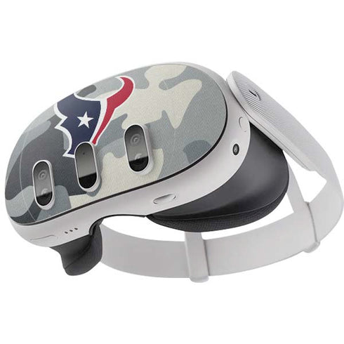 NFL Houston Texans Camo Meta Quest 3 Skin
