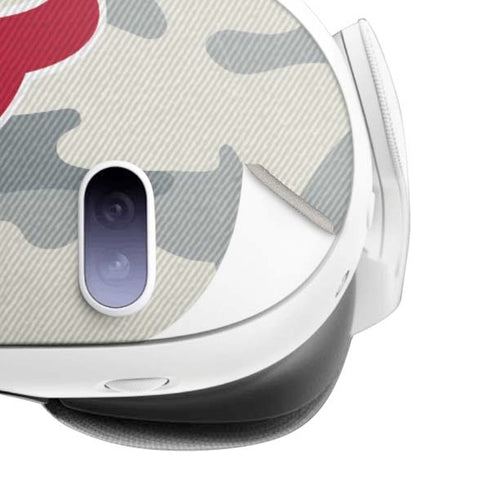 NFL Houston Texans Camo Meta Quest 3 Skin