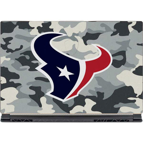 NFL Houston Texans Camo MSI GS65 Stealth Laptop Skin