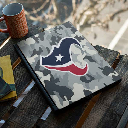 NFL Houston Texans Camo MSI GS65 Stealth Laptop Skin