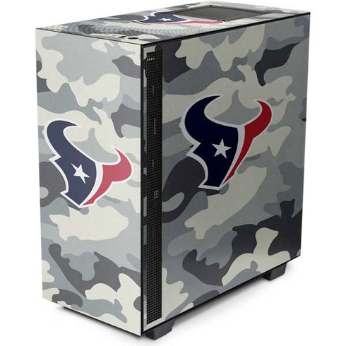 NFL Houston Texans Camo NZXT H510 Compact ATX Mid-Tower Case Skin