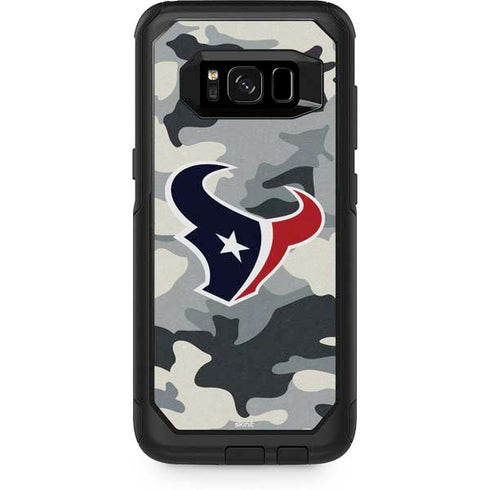 NFL Houston Texans Camo Otterbox Commuter Galaxy Skin