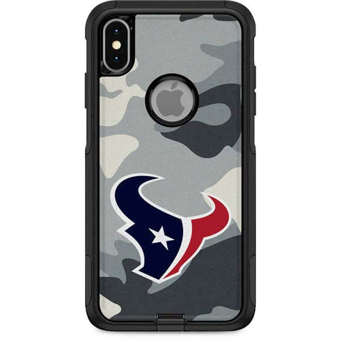NFL Houston Texans Camo Otterbox Commuter iPhone Skin