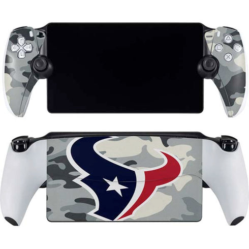 NFL Houston Texans Camo PlayStation Portal Remote Player Skin