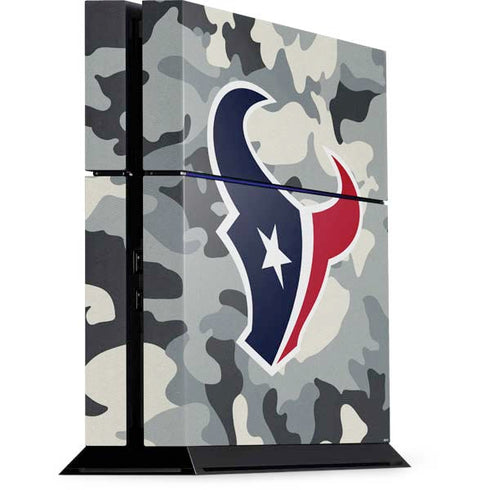 NFL Houston Texans Camo PS4 Console Skin