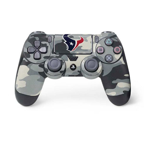 NFL Houston Texans Camo PS4 Controller Skin