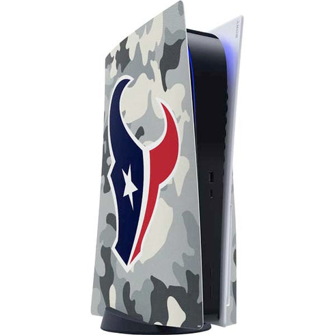 NFL Houston Texans Camo PS5 Console Skin