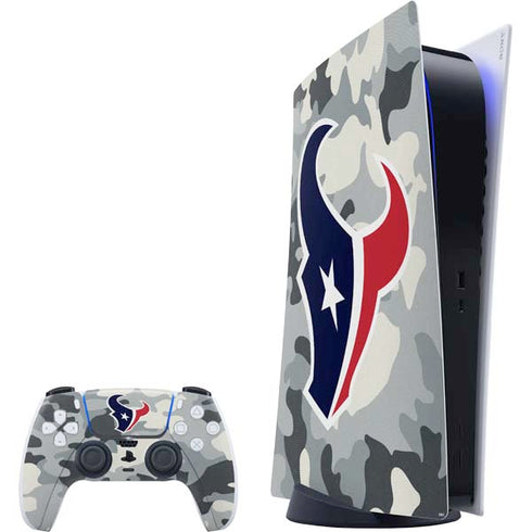 NFL Houston Texans Camo PS5 Digital Edition Bundle Skin