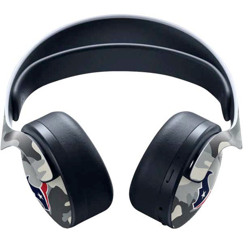 NFL Houston Texans Camo PULSE 3D Wireless Headset for PS5 Skin