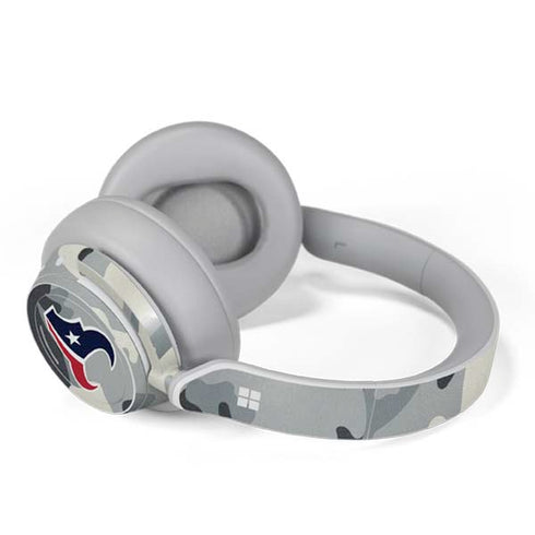 NFL Houston Texans Camo Surface Headphones Skin