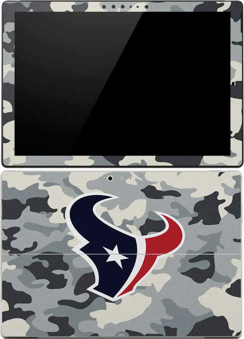 NFL Houston Texans Camo Surface Pro 4 Skin