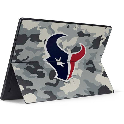 NFL Houston Texans Camo Surface Pro 7 Skin