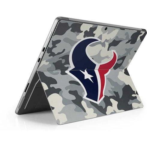 NFL Houston Texans Camo Surface Pro 9 Skin