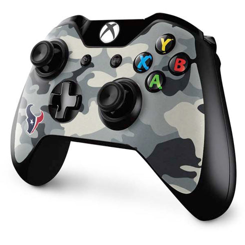 NFL Houston Texans Camo Xbox One Controller Skin