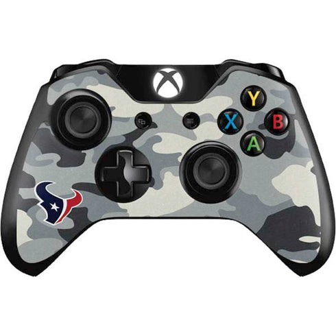 NFL Houston Texans Camo Xbox One Controller Skin