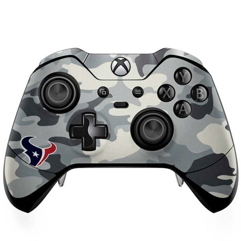 NFL Houston Texans Camo Xbox One Elite Controller Skin