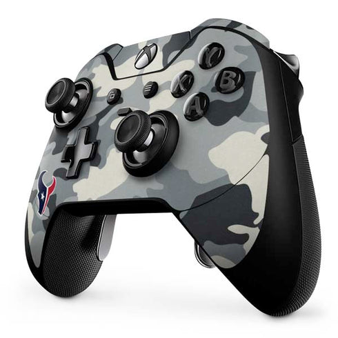 NFL Houston Texans Camo Xbox One Elite Controller Skin
