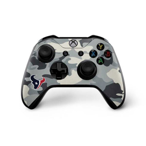 NFL Houston Texans Camo Xbox One X Bundle Skin