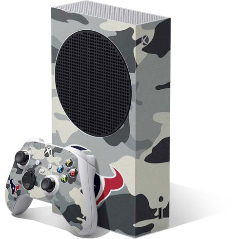 NFL Houston Texans Camo Xbox Series S Bundle Skin